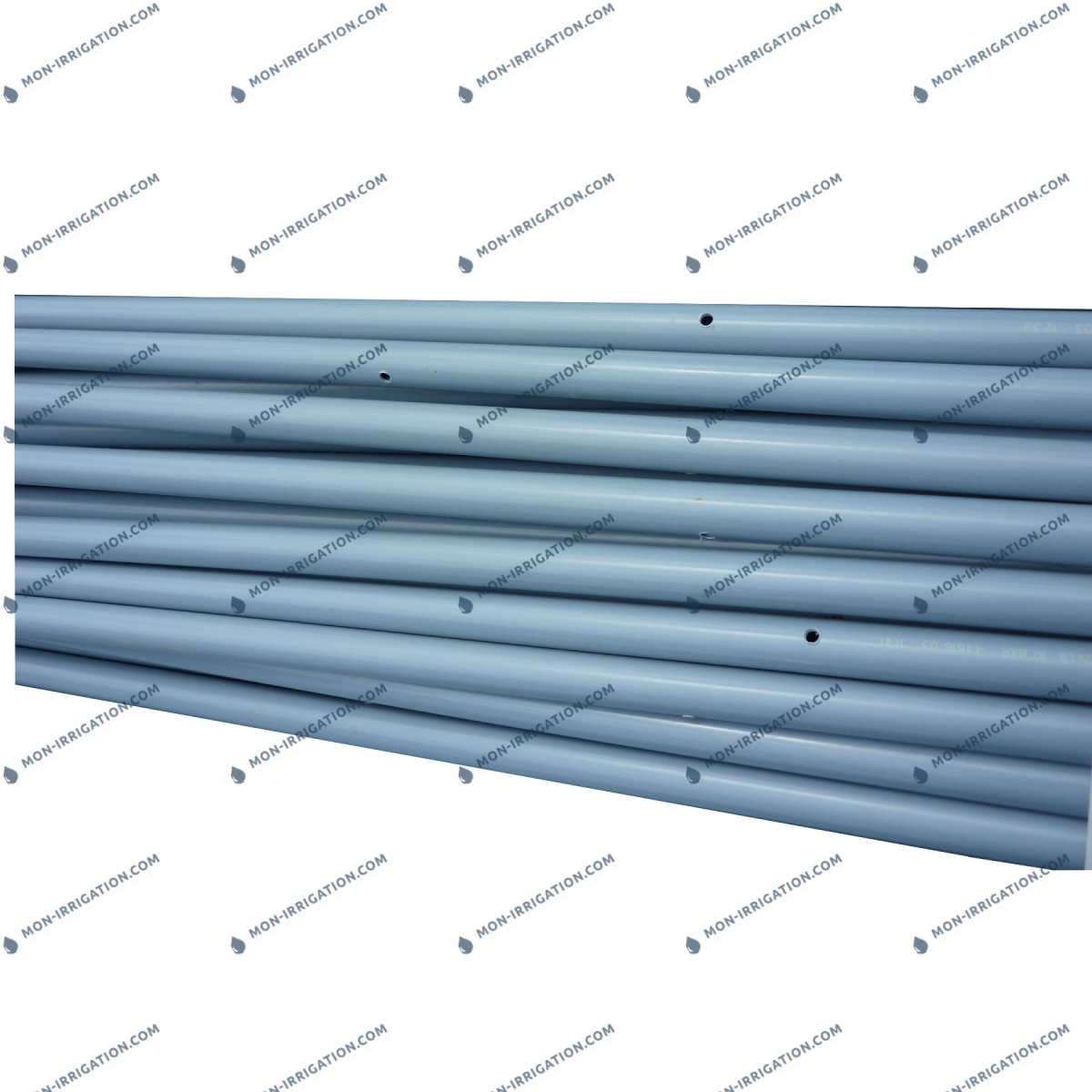 Tube PVC diametre 40 - Taraude 3 metres