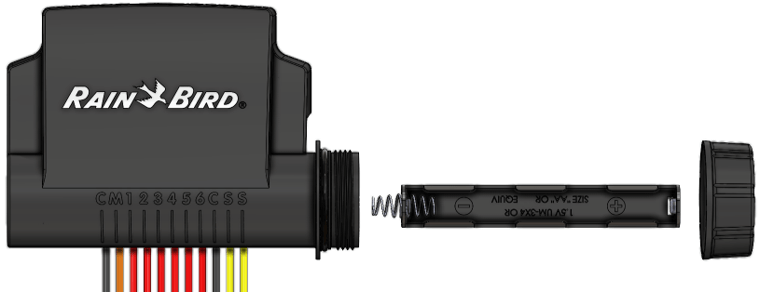 Rangement des piles programmateur ESP-BAT-BT